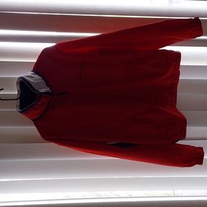 Tommy Hilfiger Red Vtg Hooded Windbreaker Jacket